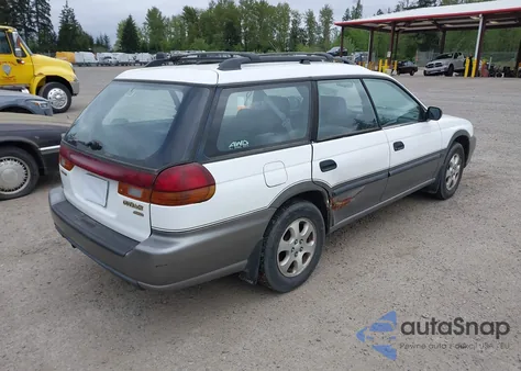 1999 Subaru Legacy из США, поврежденный, VIN 4S3BG6854X7625641